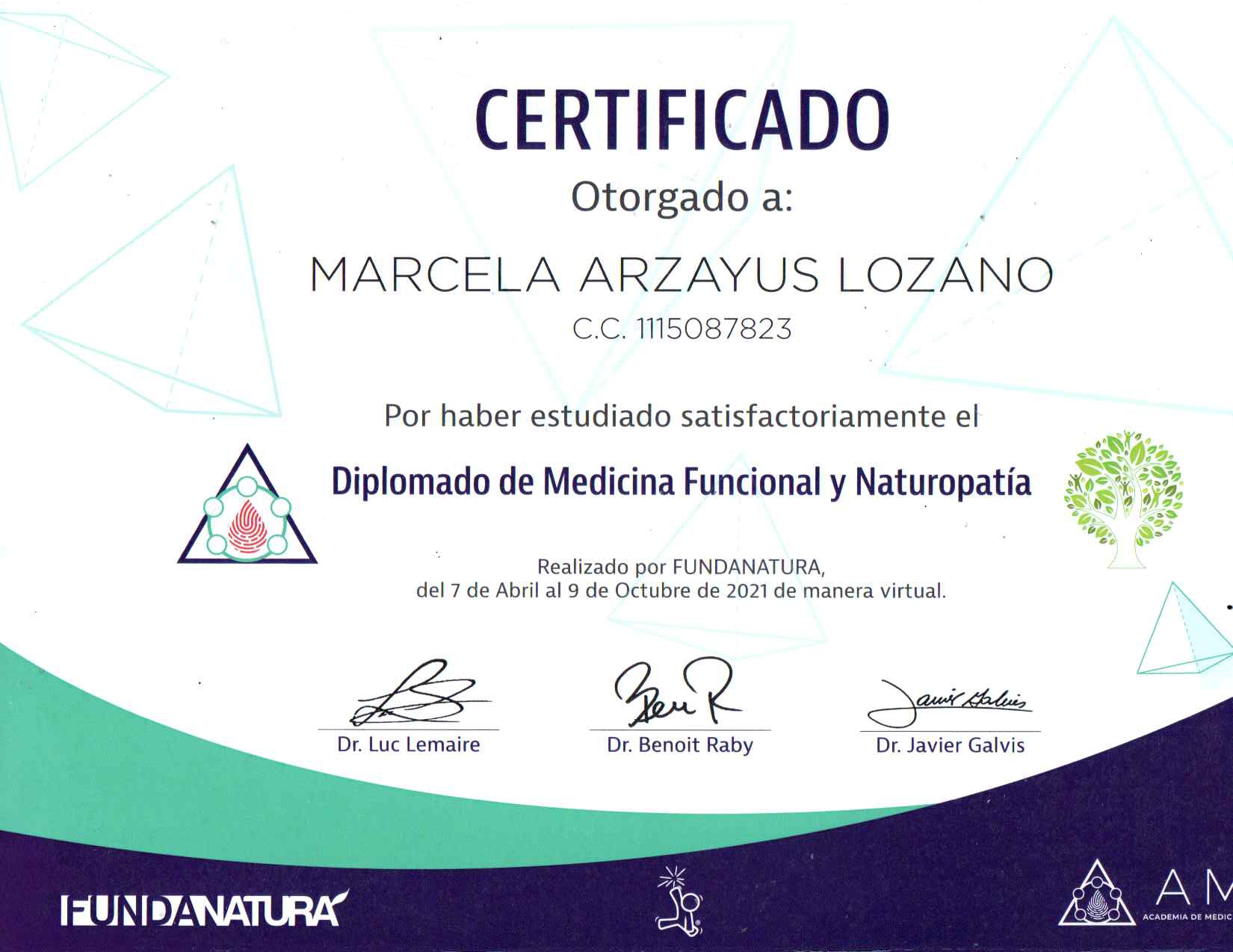 Diploma en Medicina Funcional